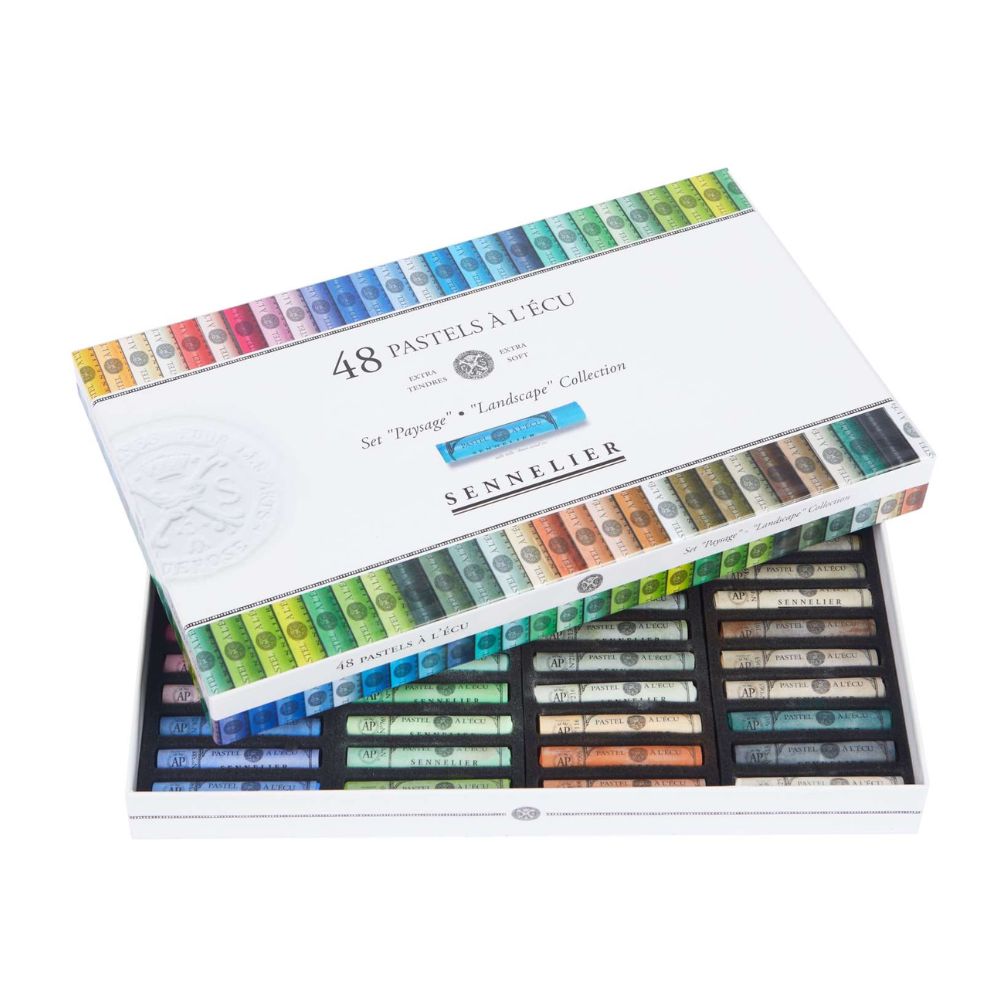 Sennelier Dry Pastel Landscape Collection, 48 Colors