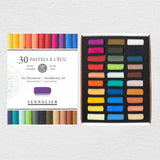 Sennelier Half-Stick Soft Pastel Introductory Set, 30 Colors