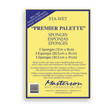 Masterson Sta-Wet Premier Wet Palette Sponge Refill Pack, 3 pcs.