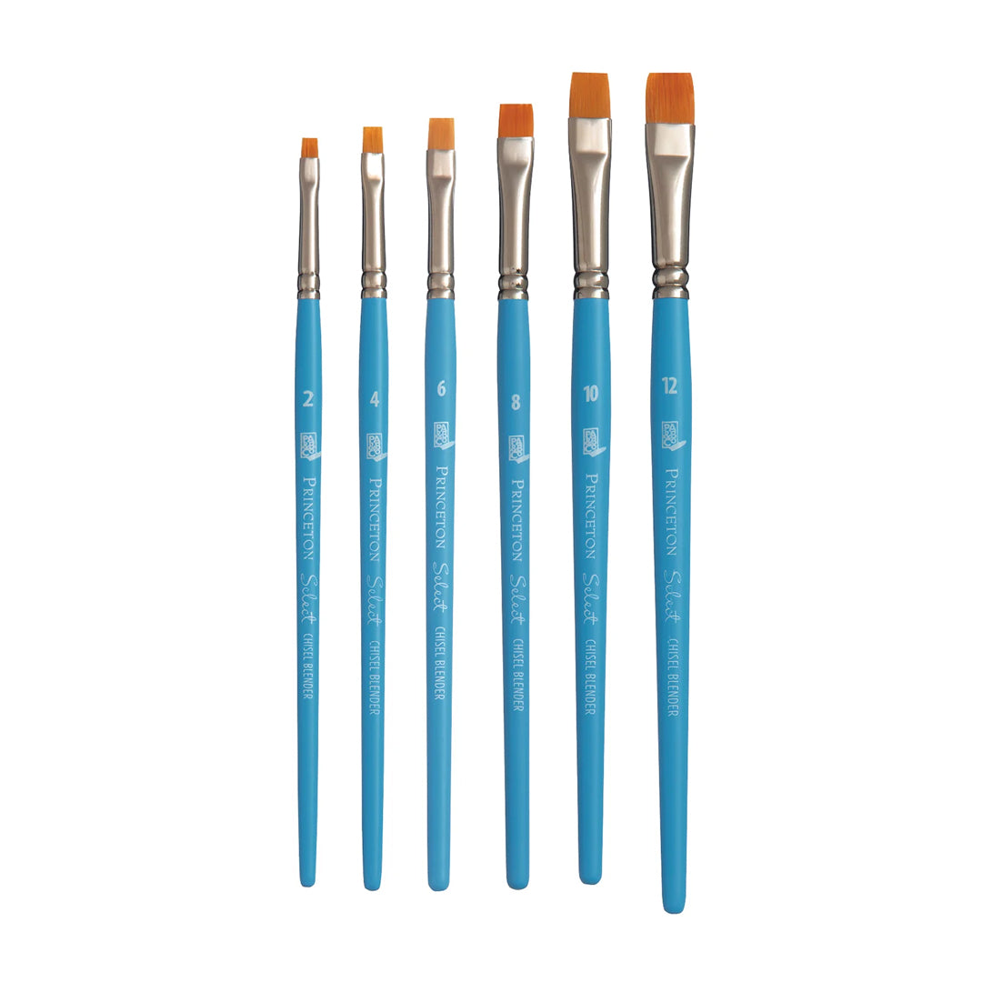 Princeton Select Artiste™ Chisel Blender sintetinis teptukas