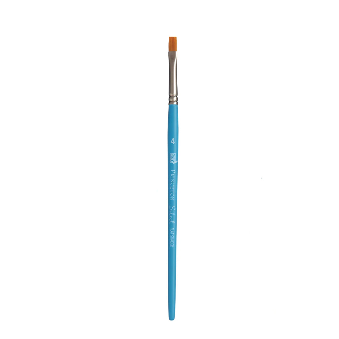 Princeton Select Artiste™ Flat Shader sintetinis teptukas