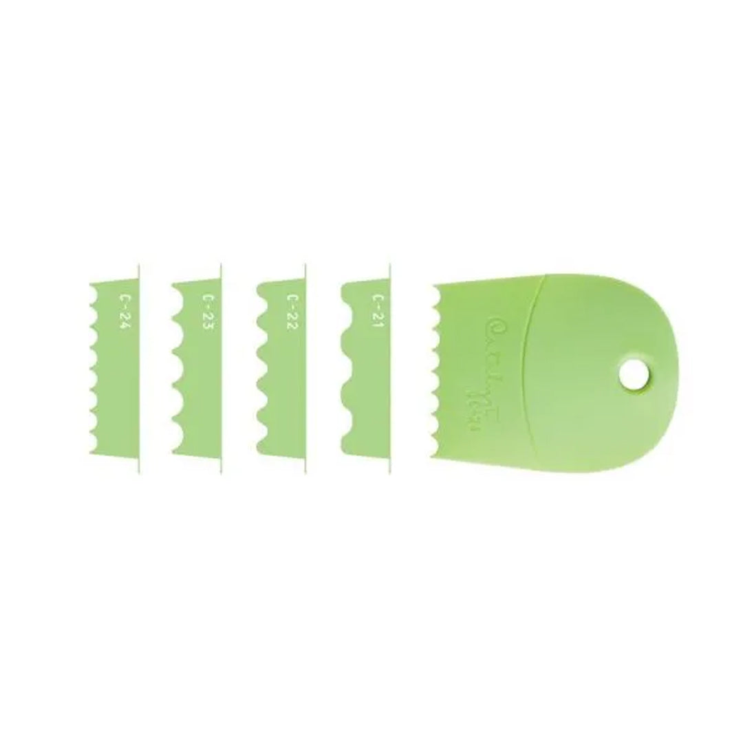Princeton Brush Catalyst™ Contour Silicone Painting Tool, Green, Series 20