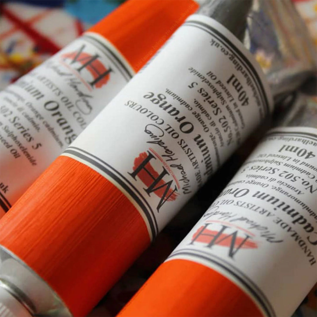 Michael Harding Oil Paint, Colours 1-62 (Part 1/2)