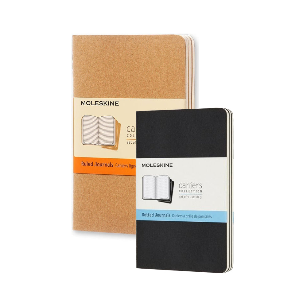Moleskine Cahier Journals, Set of 3