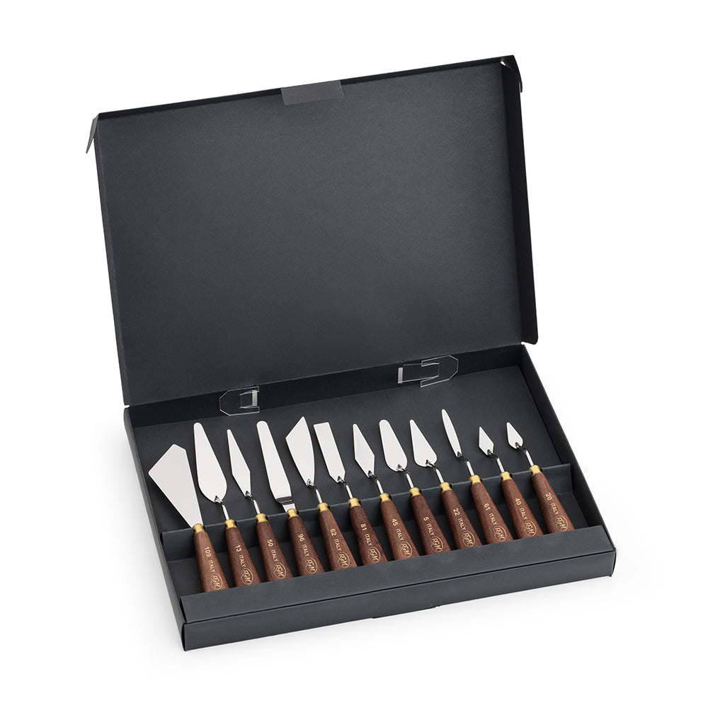 RGM Plus Line Painting Palette Knives Set of 12