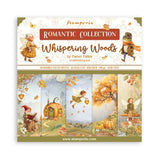 Stamperia Double-Sided Scrapbooking Paper Set - Whispering Woods, 10 units