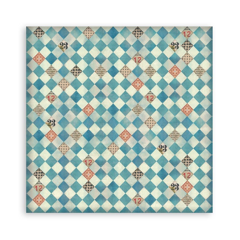 Stamperia Double-Sided Scrapbooking Paper Set - Furry Friends Backgrounds Selection, 10 units