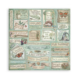 Stamperia Double-Sided Scrapbooking Paper Set - Herbarium Silvae,  10 units