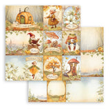 Stamperia Double-Sided Scrapbooking Paper Set - Whispering Woods, 10 units