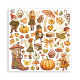 Stamperia Double-Sided Scrapbooking Paper Set - Whispering Woods, 10 units