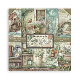 Stamperia Double-Sided Scrapbooking Paper Set - Herbarium Silvae,  10 units