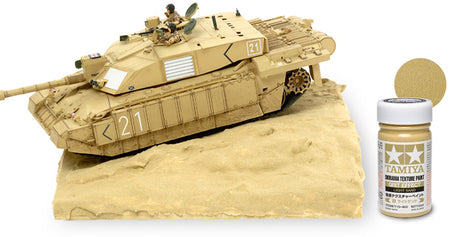 Tamiya Diorama tekstūriniai dažai, šviesaus smėlio efektas, 100 ml