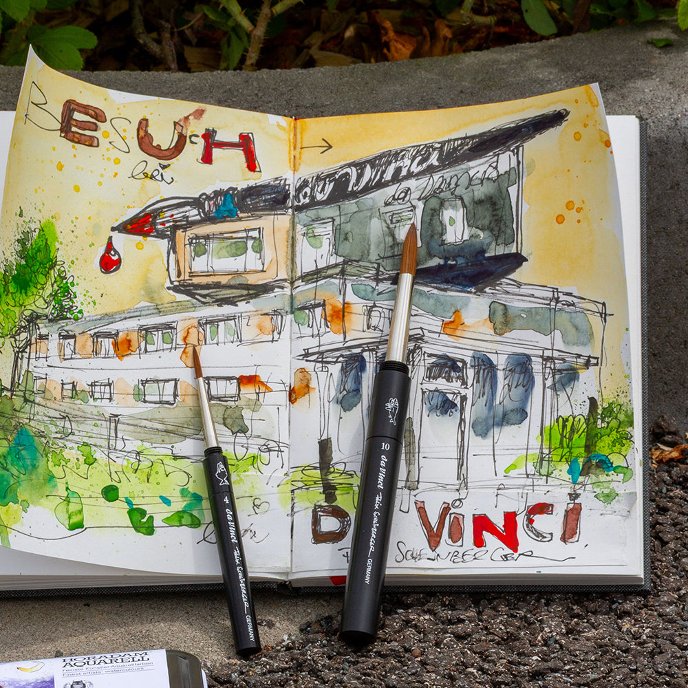 Da Vinci Felix Scheinberger Watercolour Brushes Set, 2 pcs.