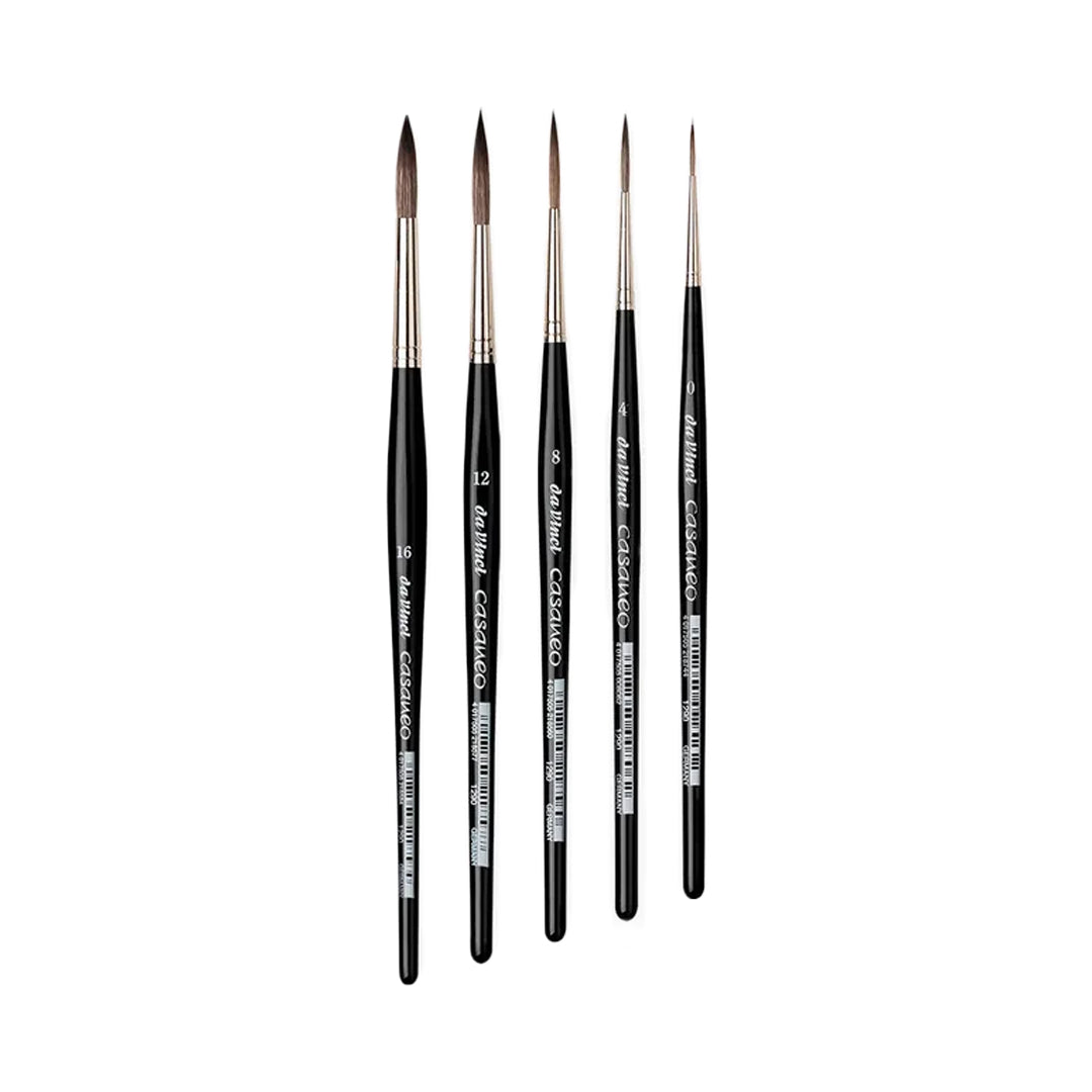 Da Vinci Casaneo Rigger Synthetic Watercolor Brush, Series 1290