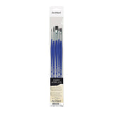 Acrylic Painting Kit for Beginners - 5x acrylic paints, 5x brushes and 1x canvas