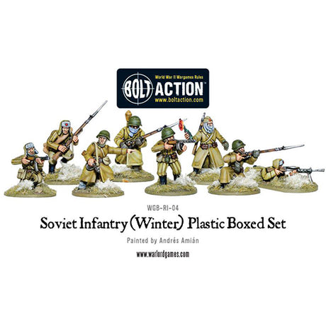 Warlord Games Soviet Winter Infantry Miniatures
