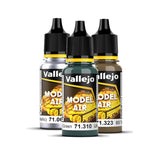 Vallejo Model Air Paint, colors 201-232 (part 3/3)