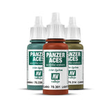Vallejo Panzer Aces akriliniai dažai, 17 ml